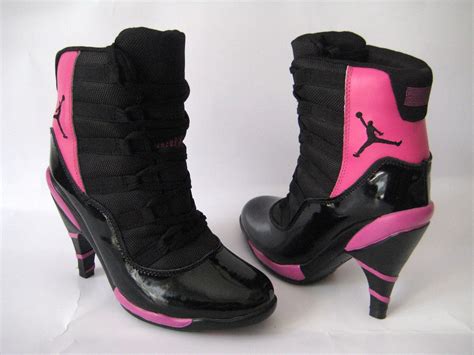 nike jordan boots heels|high heel jordan boots.